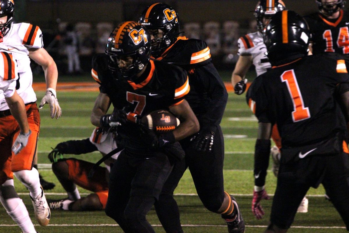 DISTRICT SEMIFINALS! TIGERS DEFEAT WEBSTER GROVES 50-14!